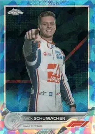 2022 Topps Chrome Sapphire Edition Formula 1 #69 - Mick Schumacher - Haas F1 Team