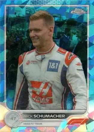2022 Topps Chrome Sapphire Edition Formula 1 #70 - Mick Schumacher - Haas F1 Team