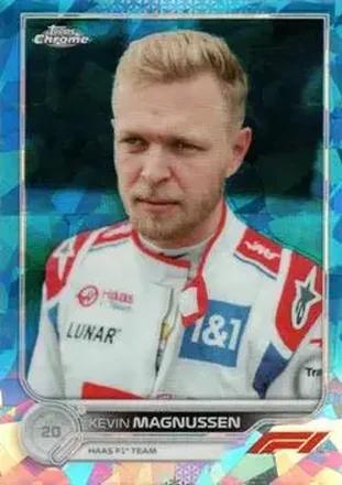 2022 Topps Chrome Sapphire Edition Formula 1 #75 - Kevin Magnussen - Haas F1 Team