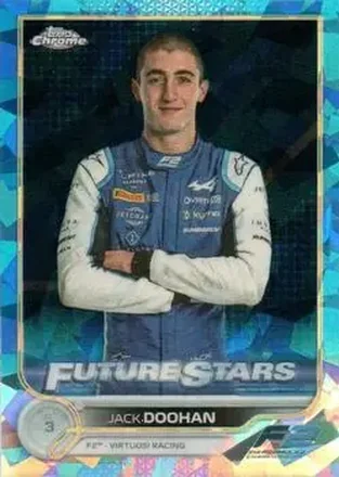 2022 Topps Chrome Sapphire Edition Formula 1 #79 - Jack Doohan - Virtuosi Racing F2