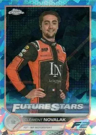 2022 Topps Chrome Sapphire Edition Formula 1 #88 - Clément Novalak - MP Motorsport F2