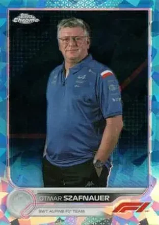 2022 Topps Chrome Sapphire Edition Formula 1 #102 - Otmar Szafnauer - BWT Alpine F1 Team