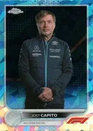 2022 Topps Chrome Sapphire Edition Formula 1 #106 - Jost Capito - Williams Racing