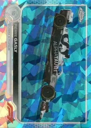 2022 Topps Chrome Sapphire Edition Formula 1 #121 - Pierre Gasly - Scuderia AlphaTauri