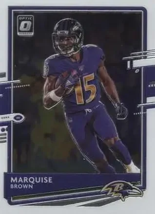 2020 Donruss Optic #12 - Marquise Brown - Baltimore Ravens