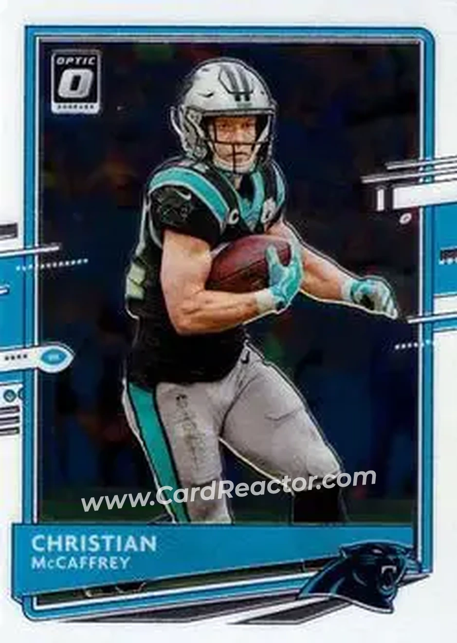 2020 Donruss Optic #17 - Christian McCaffrey - Carolina Panthers - Front
