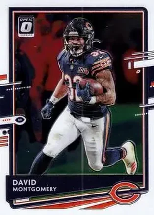 2020 Donruss Optic #22 - David Montgomery - Chicago Bears