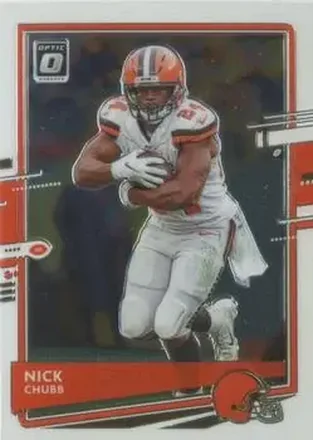 2020 Donruss Optic #27 - Nick Chubb - Cleveland Browns