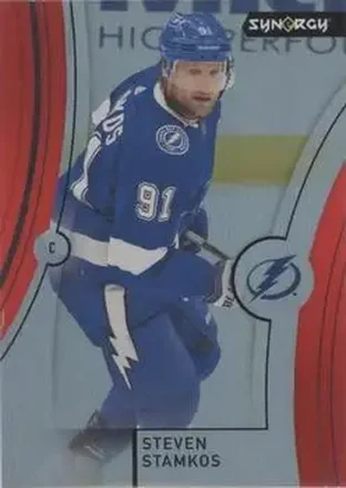 2021-22 Upper Deck Synergy - Red #25 - Steven Stamkos - Tampa Bay Lightning