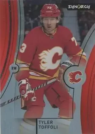 2021-22 Upper Deck Synergy - Red #27 - Tyler Toffoli - Calgary Flames