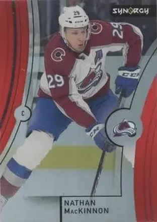 2021-22 Upper Deck Synergy - Red #29 - Nathan MacKinnon - Colorado Avalanche