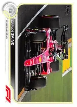 2022 Topps Formula 1 #31a - Carlos Sainz - Scuderia Ferrari
