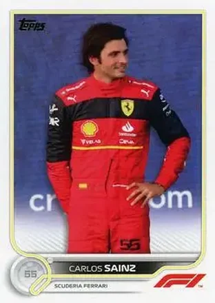 2022 Topps Formula 1 #32 - Carlos Sainz - Scuderia Ferrari