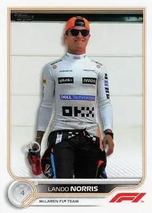 2022 Topps Formula 1 #36 - Lando Norris - McLaren F1