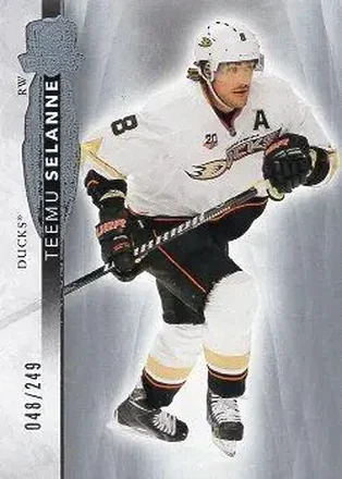 2021-22 Upper Deck The Cup #44 - Teemu Selanne - Anaheim Ducks