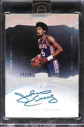 2019-20 Panini Eminence #18 - Julius Erving - Philadelphia 76ers