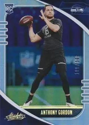 2020 Panini Absolute #105 - Anthony Gordon - Seattle Seahawks