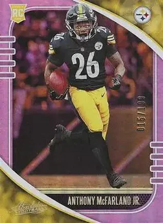 2020 Panini Absolute #106 - Anthony McFarland Jr. - Pittsburgh Steelers