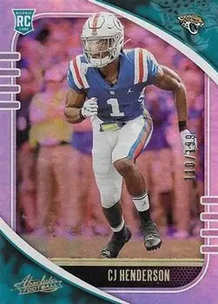 2020 Panini Absolute #113 - CJ Henderson - Jacksonville Jaguars