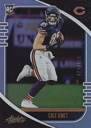 2020 Panini Absolute #119 - Cole Kmet - Chicago Bears