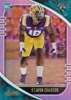 2020 Panini Absolute feature card