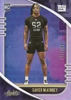 2020 Panini Absolute feature card