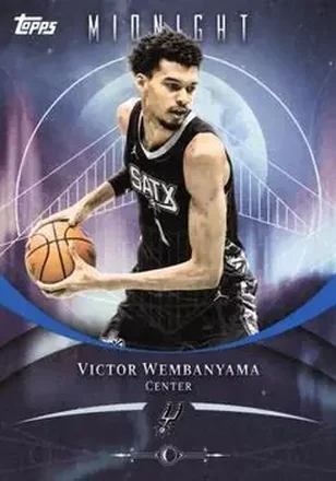 2025-26 Topps Midnight #41 - Victor Wembanyama - San Antonio Spurs