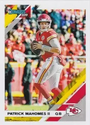 2019 Donruss #1 - Patrick Mahomes II - Kansas City Chiefs