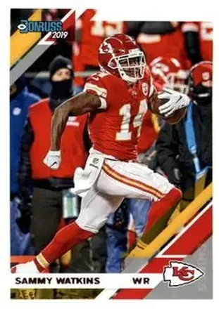 2019 Donruss #4 - Sammy Watkins - Kansas City Chiefs