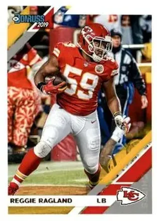2019 Donruss #6 - Reggie Ragland - Kansas City Chiefs