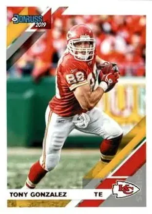 2019 Donruss #8 - Tony Gonzalez - Kansas City Chiefs