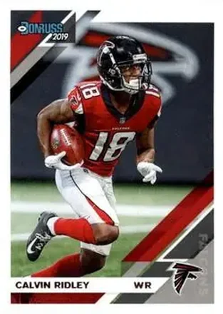 2019 Donruss #18 - Calvin Ridley - Atlanta Falcons