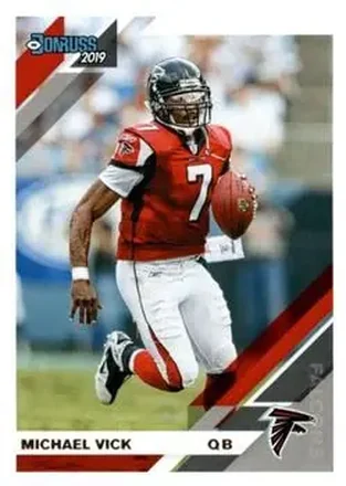 2019 Donruss #24 - Michael Vick - Atlanta Falcons