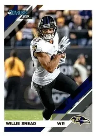 2019 Donruss #27 - Willie Snead IV - Baltimore Ravens