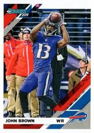 2019 Donruss #28 - John Brown - Buffalo Bills