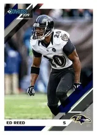 2019 Donruss #32 - Ed Reed - Baltimore Ravens