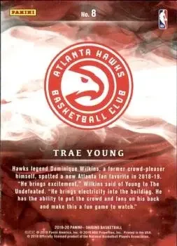 Back of Trae Young