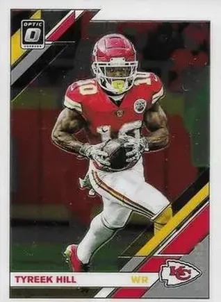 2019 Donruss Optic #3 - Tyreek Hill - Kansas City Chiefs
