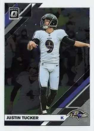 2019 Donruss Optic #10 - Justin Tucker - Baltimore Ravens