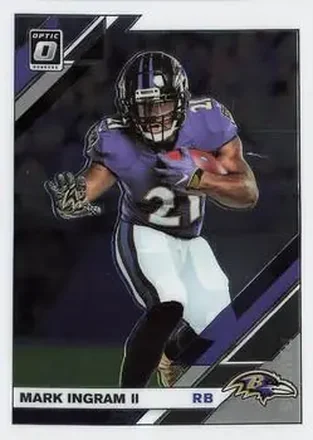 2019 Donruss Optic #11 - Mark Ingram II - Baltimore Ravens