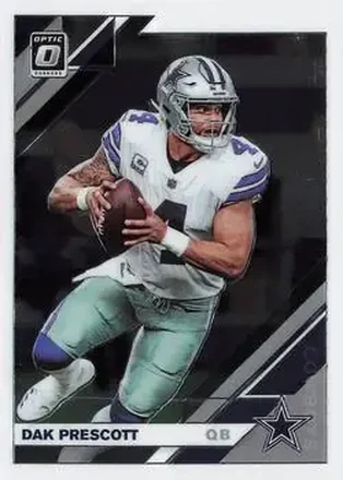 2019 Donruss Optic #27 - Dak Prescott - Dallas Cowboys
