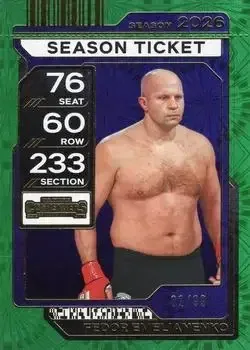 2026 Panini Contenders PFL feature card