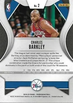 Back of Charles Barkley