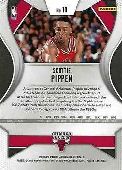 Back of Scottie Pippen