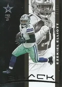 2019 Panini Black feature card