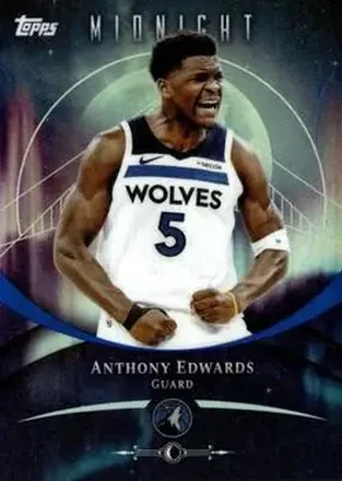 2025-26 Topps Midnight #58 - Anthony Edwards - Minnesota Timberwolves 2025-26 Topps Midnight #58 - Anthony Edwards - Minnesota Timberwolves