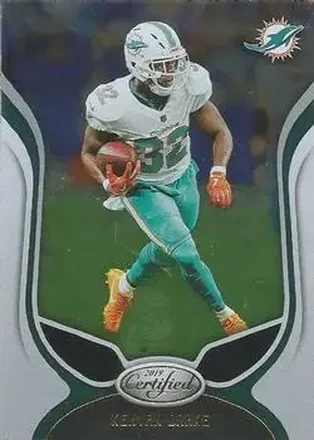 2019 Panini Certified #6 - Kenyan Drake - Miami Dolphins