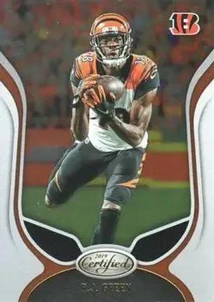 2019 Panini Certified #16 - A.J. Green - Cincinnati Bengals