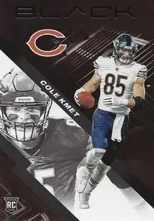 2020 Panini Black #131 - Cole Kmet - Chicago Bears
