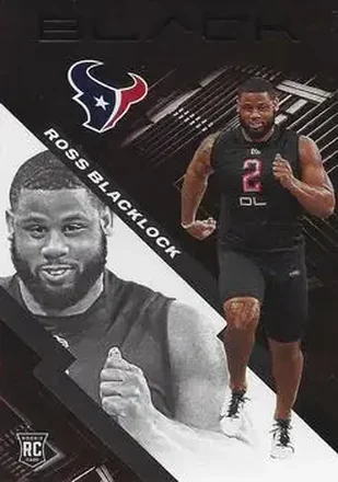 2020 Panini Black #154 - Ross Blacklock - Houston Texans